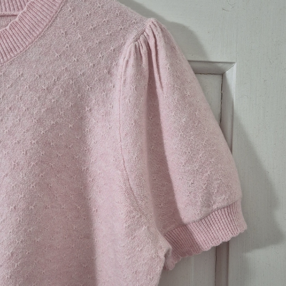 Jessica Simpson Light Pink Knit Cardigan - Picture 5 of 5